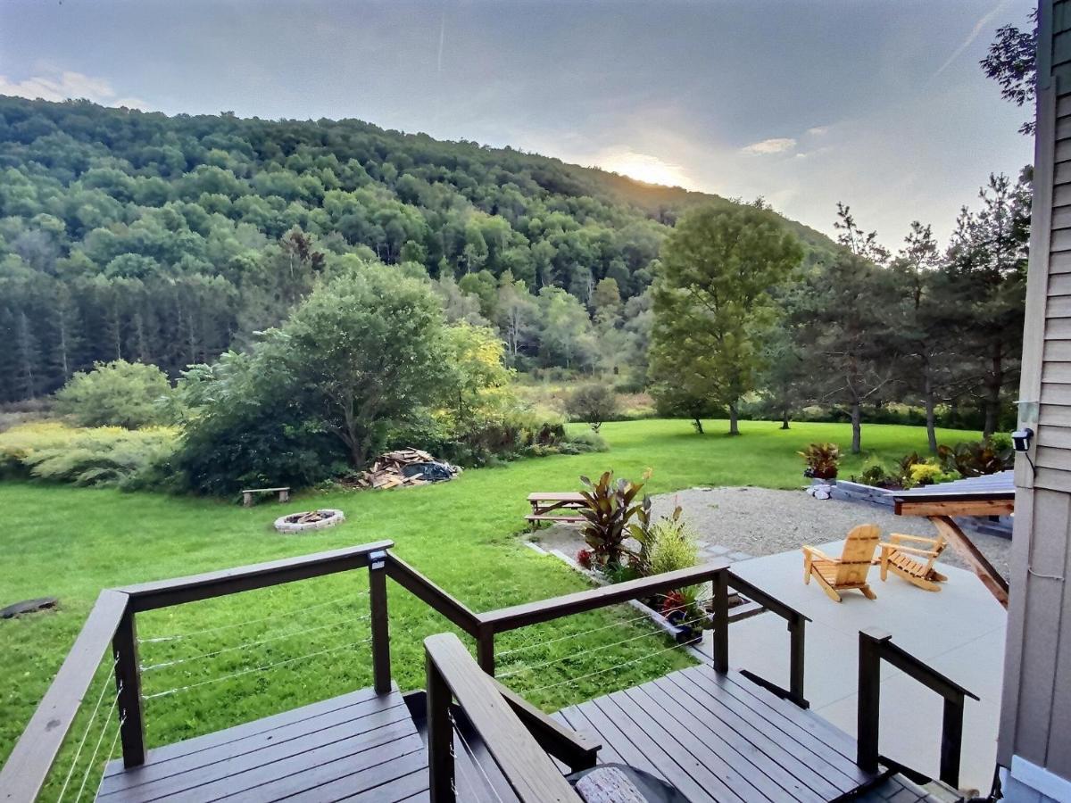The Maples Apt - King Bed, Pet Friendly, Beautiful Views Ellicottville Dış mekan fotoğraf