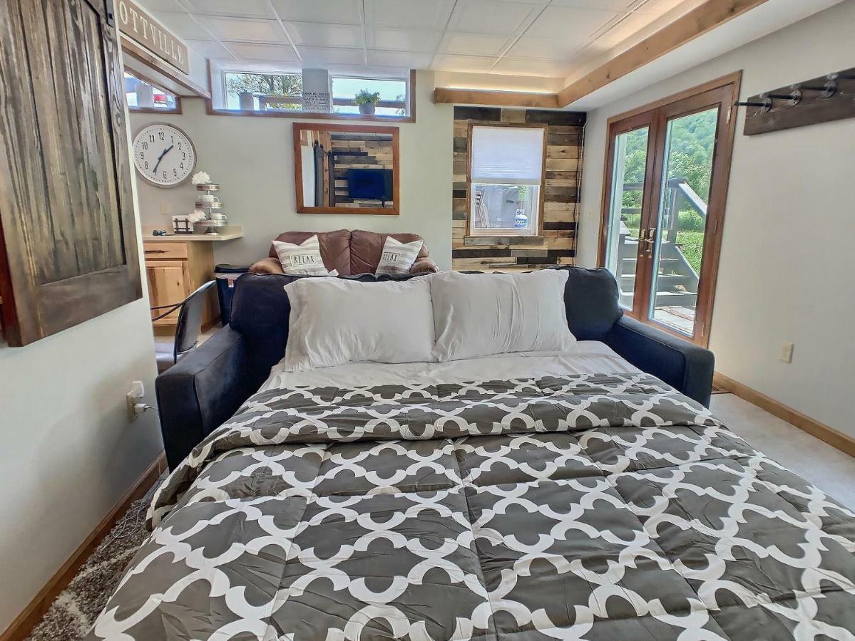The Maples Apt - King Bed, Pet Friendly, Beautiful Views Ellicottville Dış mekan fotoğraf